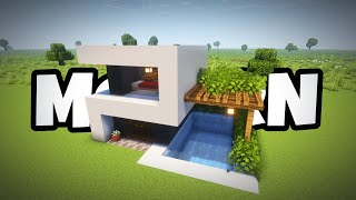 Minecraft 120 Cute Modern House Tutorial [upl. by Evelyn]