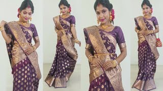 Whats the Best Saree Style for a Wedding Reception [upl. by Hayyim]