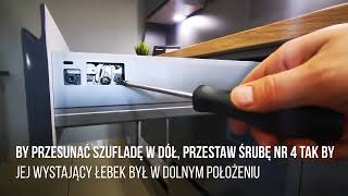 Regulacja szuflad quotStarmotionquot do kuchni Layman od mebleM4pl [upl. by Sklar]