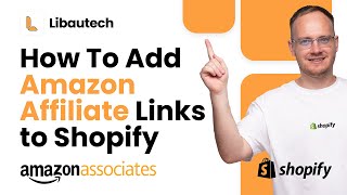 How To Add Amazon Affiliate Link to Shopify [upl. by Lleihsad109]