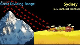 Foehn effect in Australia  Great Dividing Foehn [upl. by Hope]