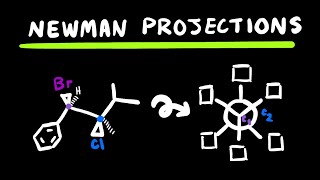 Drawing Newman Projections  Organic Chemistry [upl. by Atiram276]