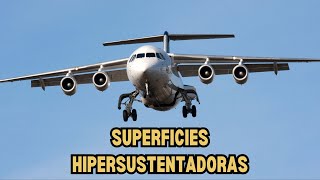 FLAPS SLATS SPOILERS  SUPERFICIES HIPERSUSTENTADORAS SECUNDARIAS DE CONTROL [upl. by Lawley]