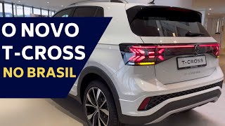 TCROSS 2025 E NIVUS GTS JÁ TÊM DATA PARA CHEGAREM AO BRASIL [upl. by Serrell]