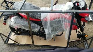 Boom Vader Pro 125CC unboxing more videos to come [upl. by Bilicki152]