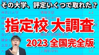 【2023最新】全国の受験生に指定校で取れた大学と評定を聞いてみた｜早慶上理・GMARCH・関関同立・日東駒専はもちろん他の全国の大学のデータも公開 [upl. by Balfour555]