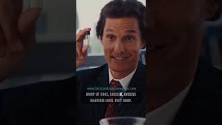 Matthew McConaughey on his Wolf of Wall Street Scene [upl. by Namaj]