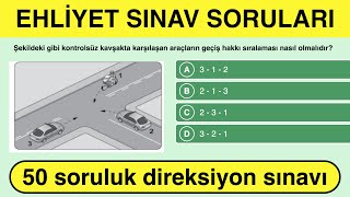 🚗 EHLİYET SINAV SORULARI ⛔ [upl. by Eladal280]