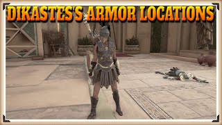 The Fate of Atlantis All Dikastess Armor Locations  Atlantean Polemarch Locations Guide [upl. by Airdnassac]