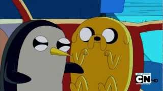 Adventure Time Gunter molests Jake [upl. by Publus]