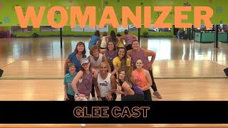 Womanizer  Glee Cast [upl. by Rilda]