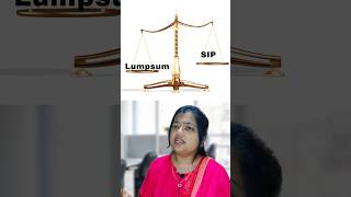 Lumpsum vs SIP in Mutual funds shorts mutualfunds finance [upl. by Ahsienor]