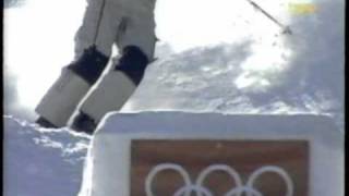 Shannon Bahrke 2002 Olympics Moguls Final [upl. by Eannaj]