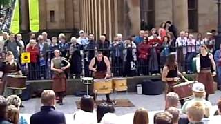 Edinburgh Fringe Festival  Scottish folk music performance [upl. by Nyleaj]