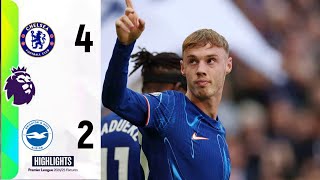 Chelsea vs Brighton 42 Highlights  Premier League 2024 [upl. by Millford988]