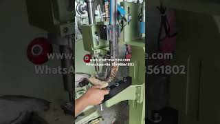 4 prong tee nut four claws riveting machine [upl. by Sydelle]