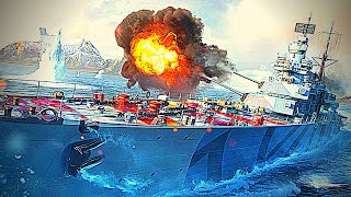 Abruzzi Cruiser Review  World of Warships Legends PS4 Xbox 1 [upl. by Nebuer59]