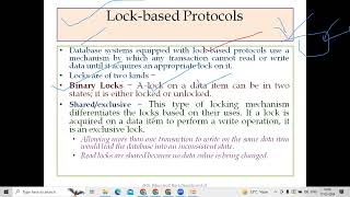 Concurrency Control  Lecture1 [upl. by Raamaj449]