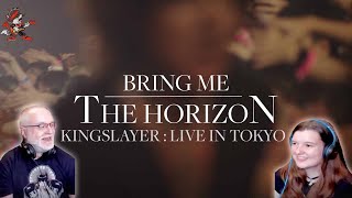 Bring Me The Horizon  Kingslayer ft BABYMETAL Tokyo  DadampDaughterReaction [upl. by Adihahs]