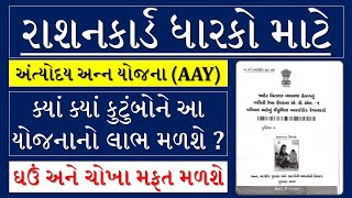 RATION CARD  ANTYODAYA CARD  ANTYODAYA ANNA YOJANA BENEFITS [upl. by Croner]