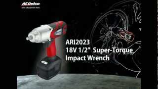 Skidmore Test ACDelco ARI2023 18V 12quot SupertTorque Impact Wrench [upl. by Kizzee]