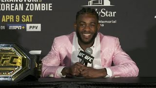 UFC 273 Aljamain Sterling PostFight Press Conference [upl. by Gwendolen]