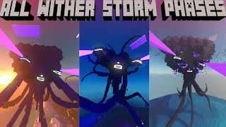 Decayed Reality Wither Storm Addon  All Wither Storm Phases With RTX [upl. by Irv]