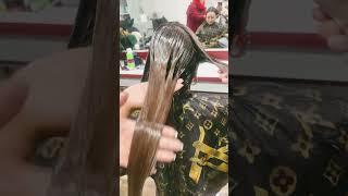 Hair spa splashlightnpl hairstyle naturalkeratin [upl. by Aivatco]