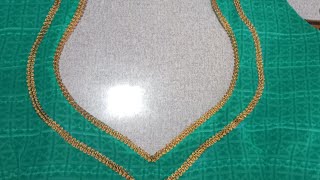 पान गळाpan gala back neck blouse cutting and stitching blousedesign latestblousedesigns [upl. by Samy]