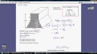 17 Edexcel IGCSE Maths 3H  21 May 2015 [upl. by Hartman]