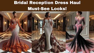 MustSee Bridal Reception Dresses That Will Wow You Bridal bridaldress viralvideo [upl. by Sallyann409]