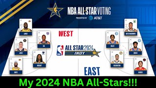 2024 NBA All Star Voting is HARD [upl. by Rafael]