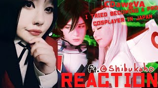 OtakuCouple Reacts  I Tried Becoming A Pro Cosplayer In Japan  CDawgVA ft Shibuya Kaho [upl. by Annavas]