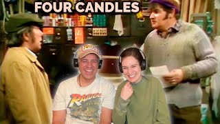 The Two Ronnies  Four Candles REACTION [upl. by Ynnal426]