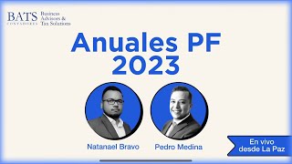 Curso Declaración Anual Persona Física 2023 x BATS [upl. by Radnaskela769]