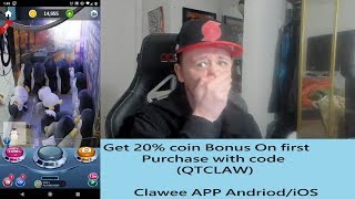 Clawee App  Can you actually Win With Online Claw Machines [upl. by Selin473]