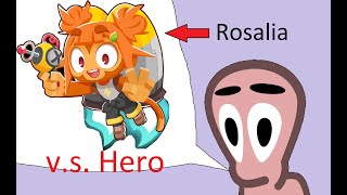 Worms Armageddon  BTD6 Rosalia versus Hero [upl. by Martel]