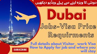 Jobs in Dubai for 2024Dubai visa requirements amp Price update2024work in dubaidubai job vacancies [upl. by Cosimo]