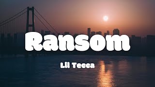 Lil Tecca  Ransom Lyrics [upl. by Llebyram]