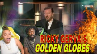 Ricky Gervais – Golden Globes 2020 Uncensored Reaction [upl. by Annaiuq]