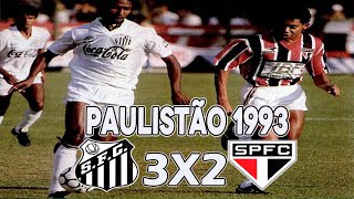 PAULISTAO 1993  SANTOS 3X2 SÃO PAULO  JOTA JUNIOR [upl. by Slack949]