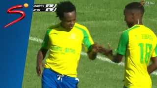 Mamelodi Sundowns 60 Orlando Pirates crowd trouble affects feed [upl. by Ertnod842]