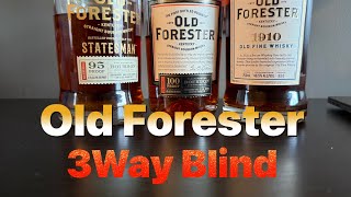 Old Forester Face Off OF 100 PROOF STATESMAN 1910 blind taste [upl. by Hahseram438]