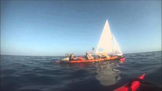 Family Kayak Trek  Corsica  August 2014  Wayland kayak [upl. by Hersh]