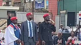 HE PRESIDENT BOBI WINE FULL SPEECH TODAY AT NUP SCHOOL OF LEADERSHIP GRADUATION [upl. by Jaret]