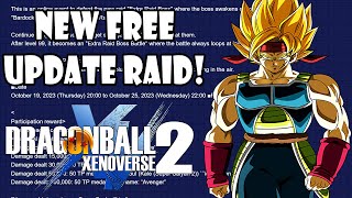 Dragon Ball Xenoverse 2 New Free Update Awoken Raid amp New Rewards [upl. by Eicnan]