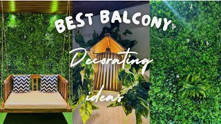 Best balcony decorating ideas  balcony design ideas  unique and chic balcony design ideas [upl. by Eedolem354]