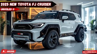 New 2025 Toyota FJ Cruiser Unveiling the OffRoad Legends Return [upl. by Arval542]