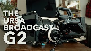 Blackmagic Ursa Broadcast G2  Cine Rig Build and Menu Walkthrough [upl. by Idonna135]