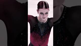 ❤️ alexandratrusova figureskating olympics [upl. by Waldner]